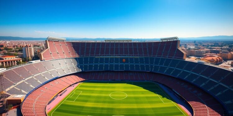 barcelona zwiedzanie stadionu