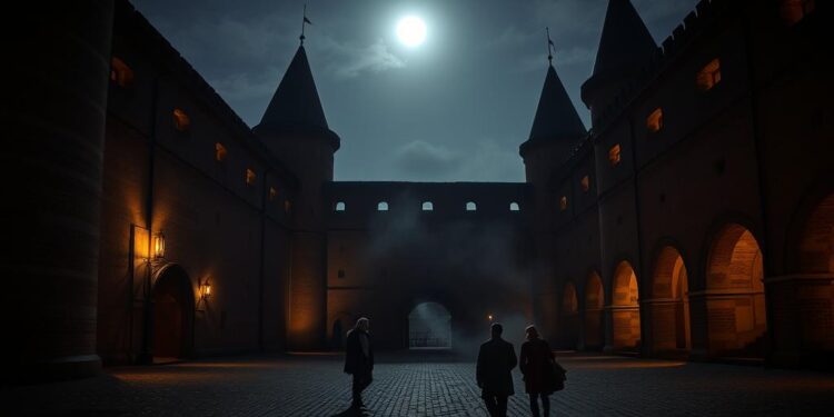 nocne zwiedzanie zamku malbork